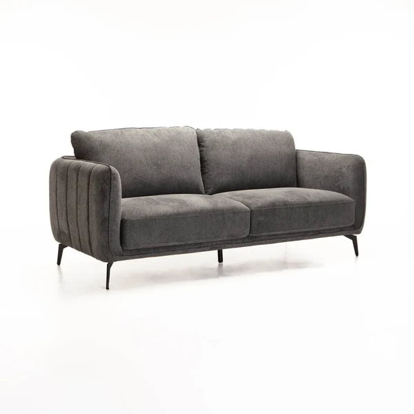 Decofurn Lina Fabric 3 Seater Couch