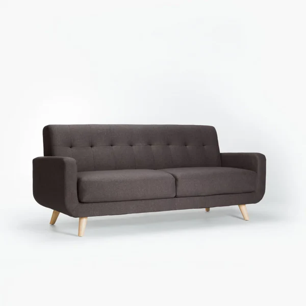 Decofurn Luna Fabric 3 Seater Couch